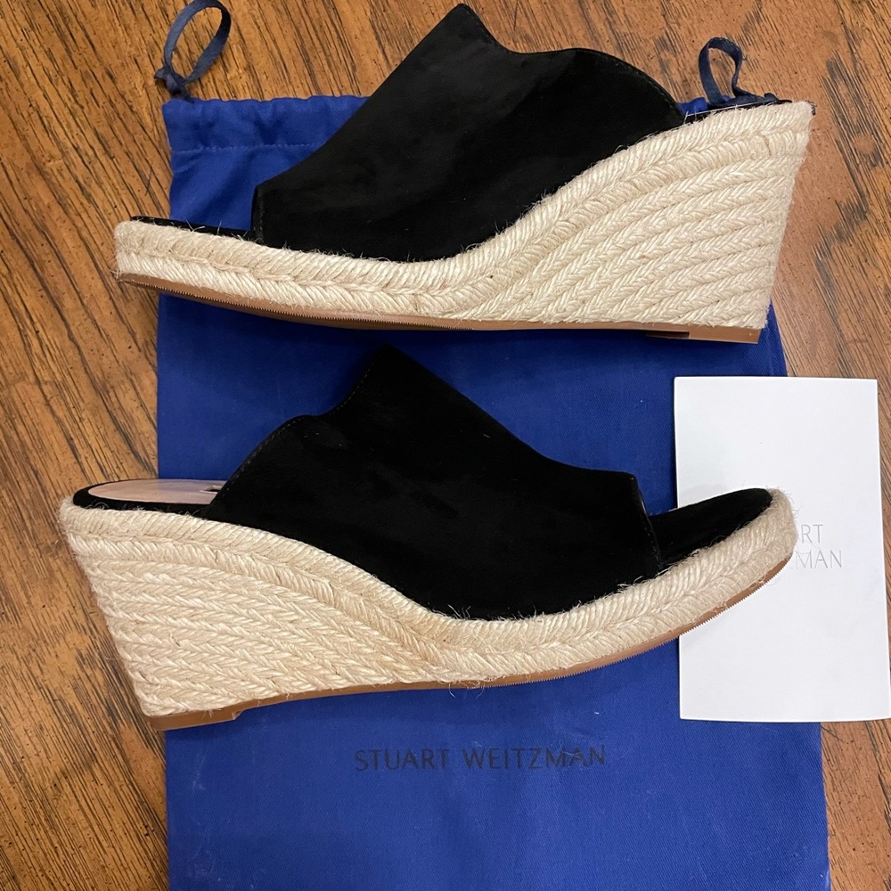 Stuart Weitzman Espadrille Slides